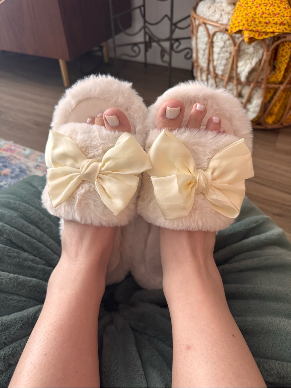 Women’s size 10 worn slippers